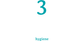 3感染対策のための徹底した滅菌処理 hygiene